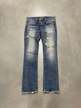 2000s "Rodeo Crowns" Distressed Japanese Denim